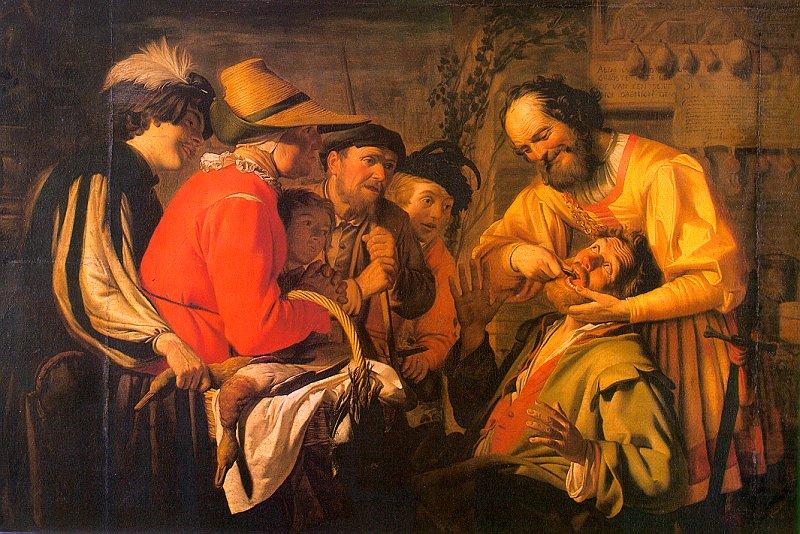 The Tooth Puller, Gerrit van Honthorst